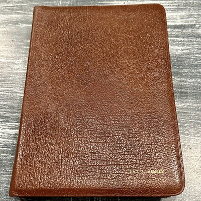 B.B. Kirkbride Thompson Chain Reference Deluxe Brown Leather - 1964 KJV-image