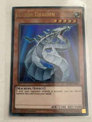 Yu-Gi-Oh Cyber Dragon, NM, Ultra Rare, BLRR-EN048-image