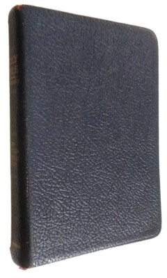 New Scofield Reference Edition King James Bible Genuine Cowhide Leather KJV 1969-image