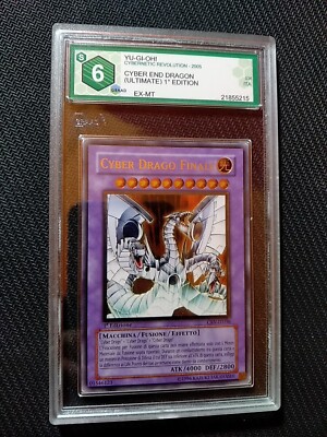 Cyber End Dragon Ultimate 1st Italian CRV-IT036 Yu-Gi-Oh Cybernetic Revolution -image