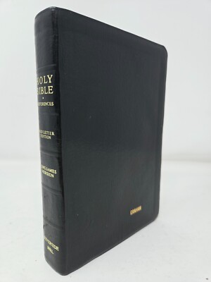 Holy Bible Riverside Reference  89RL KJV Leather Bound with Gold Gilt Edges-image