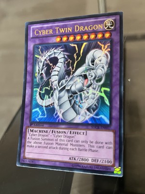 Cyber Twin Dragon SDCR-EN037 Structure Deck: Cyber Dragon Revolution-1st Edition-image