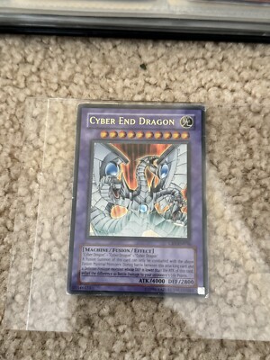 Would Pass 8PSA Cyber End Dragon CRV-EN036 Euro Super or Ultimate Rare Yu-Gi-Oh!-image