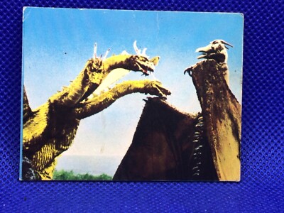 Rodan Mini menko card 2.5 in No.64 TOHO 1970's Japanese vintage F/S-image