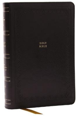 NKJV Compact Paragraph-Style Bible w/ 43,000 Cross References, Black-image