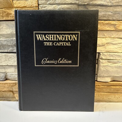 Washington The Capital Classics Edition Leather Softcover 1984 Second Printing-image