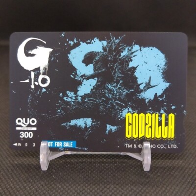 Godzilla -1.0 Movie Original Quo Card Japan Limited Japanese Used Vintage Rare D-image