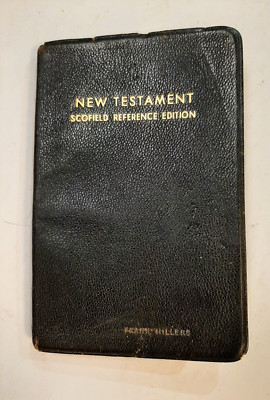 New Testament Scofield Reference Edition 1945 Bible-image