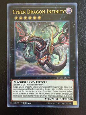 Cyber Dragon Infinity DUOV-EN059 Duel Overload 1st Edition-image
