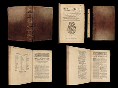 1589 Glandorp History of ROME Onomasticon Prosopography Cicero Nepos Ovid FOLIO-image