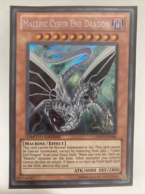 Yugioh! Malefic Cyber End Dragon - YMP1-EN004 - Secret Rare - Limited Edition Ne-image