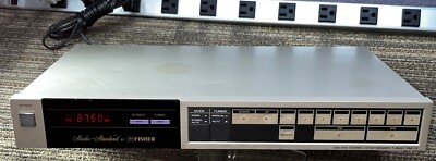 Fisher FM-77 AM/FM Stereo Synthesizer TUNER Studio Standard Good Condtion 014997-image