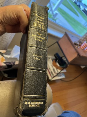 Thompson Chain Reference Bible 1984 NIV Red Letter Kirkbride Bible Co. -image