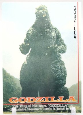 Godzilla #73 Godzilla trading collection Card Amada Movie 1995 TCG Japan A1-image
