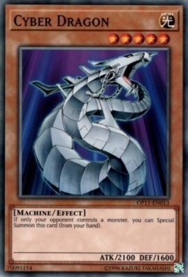 Cyber Dragon - OP11-EN013 - Common - Unlimited Edition x3 - Near Mint-image