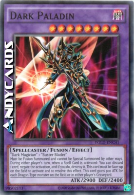 DARK PALADIN • (Dark Paladin) • Common • YGLD ENC41 • Unl • Yugioh! ANDYCARDS-image