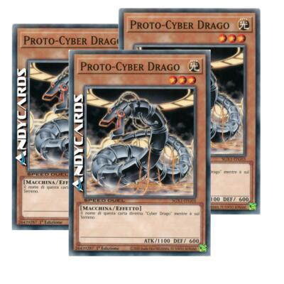 3x PROTO-CYBER DRAGON (SPEED DUEL) (Proto-Cyber Dragon) Common • SGX1 ITG03 • 1Ed-image