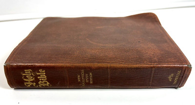 KJV New Analytical Study Bible Genuine leather, Brown, 1970 Imperial -image