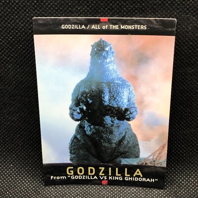 Godzilla Card TCG No.45 Toho Movie BANDAI 1996 1ST Japanese Japan-image