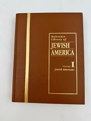 Reference Library Of Jewish America Volume 1 Middle Eastern Americans 1999-image