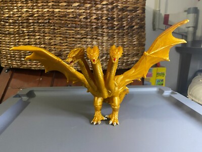 Godzilla King Ghidorah Action Figure PVC Anime Decoration Collectible Kids Toy-image