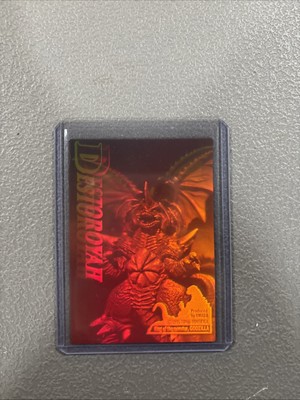 1995 Amada Toho Destoroyah Hologram - Godzilla King of the Monsters-image