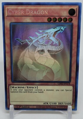 Cyber Dragon - GFP2-EN178 - Ghost Rare - 1st Edition - Yugioh-image