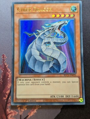 Cyber Dragon - BLC1-EN020 - GOLD Ultra Rare - 1st Edition Yugioh-image