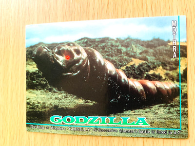 Mothra Godzilla 1995  CARD No.40 TOHO  From Japan  D-58-image