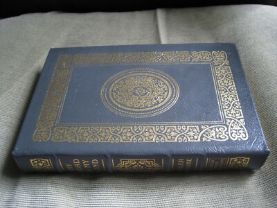 ROGER MOORE SIGNED - MY WORD IS MY BOND - EASTON PRESS LEATHER AGENT 007-image