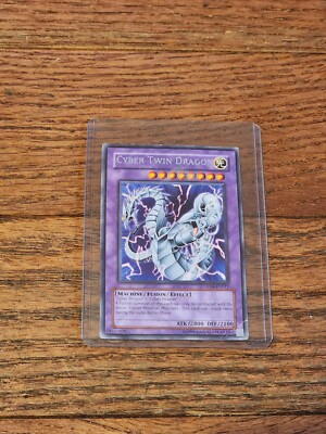 Cyber Twin Dragon DP04-EN011 1st Edition Yugioh Card-image