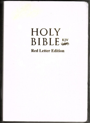 Holy Bible King James Version Red Letter Edition Old and New Testament-image