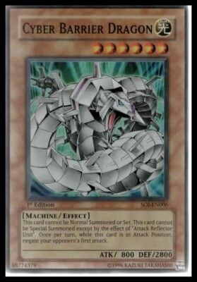 Shadow of Infinity #SOI-EN006 Cyber Barrier Dragon (UTR)-image