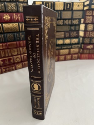 Easton Press The Autobiography of Benjamin Franklin NEW, Unopened And Unread-image