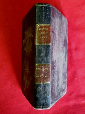 1831 FRIENDS FAMILY LIBRARY( VOL.2/ LETTERS RELIGIOUS SUBECTS/ KENDALL / LEATHER-image
