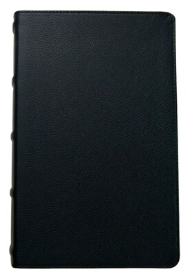 KJV Reference Bible Personal Size, LARGE Print, Black Genuine Leather-image