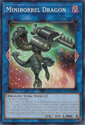  1x Miniborrel Dragon - CYHO-EN040 - Common - Unlimited Edition - Cybernetic Hor-image