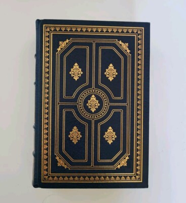 Signed Franklin Library Eleanor and Franklin Joseph P. Lash Leather Book-image