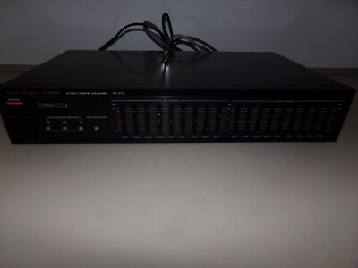 Fisher EQ-273 Stereo Graphic Equalizer - Parts Only!!!!-image