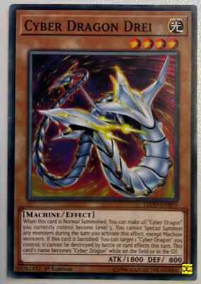 Cyber Dragon Drei LEDD-ENB03 Legendary Dragon Decks 1st Edition-image