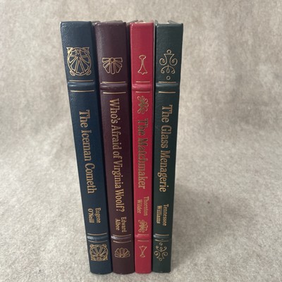 Easton Press American Playwrights 4 vols Albee Williams Wilder O'Neill NrMINT WI-image