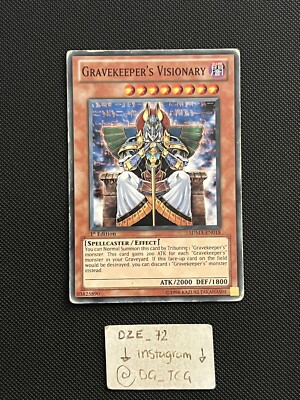 Yugioh - Gravekeeper’s Visionary - SDMA-EN018 - 1st Edition - Common - MP/HP-image