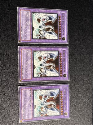 1x Yugioh Cyber End Dragon CRV-EN036 DE036 Ultimate Rare 1st Edition HP German-image