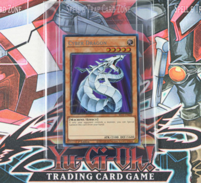 YuGiOh Cyber Dragon BLC1-EN020 1st Edition Silver Ultra Rare-image