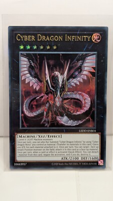Yu-Gi-Oh! Cyber Dragon Infinity LEDD-ENB31 1st Edition Ultra Rare NM-image