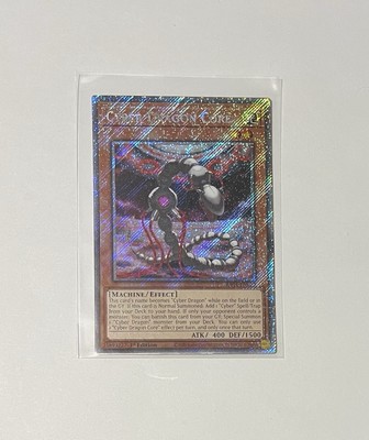 Yu-Gi-Oh! Cyber Dragon Core #RA04-EN013 Platinum Secret Rare 1st Ed (NM)-image