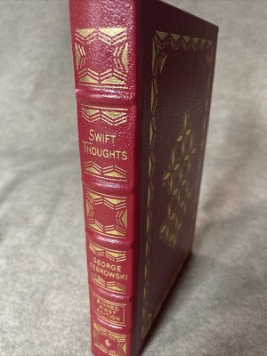 Easton Press Science Fiction Swift Thoughts by George Zebrowski SIGNED MINT DX-image