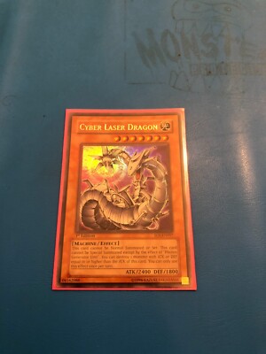 YUGIOH Ultra Rare Cyber Laser Dragon SOI-EN007 1st Edition-image