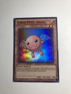 Yu-Gi-Oh! TCG Cyber Petit Angel Dragons of Legend: Unleashed DRL3-EN011 1st...-image