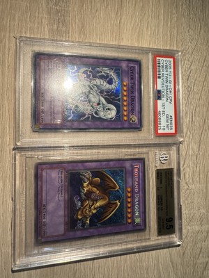 Yu-Gi-Oh! MRL 1st Edition Thousand Dragon MRD-143 +Cyber Twin Dragon CRV-EN035-image